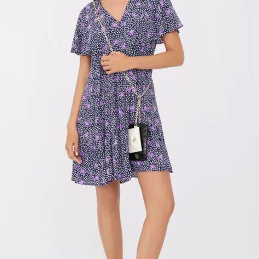 Floral Purple Dress